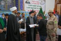 آستان مقدس علوی از شهدای حوزه علمیه قدردانی کرد