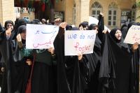 طلاب و دانشجویان بوشهر حمله غرب به سوریه را محکوم کردند/تصاویر