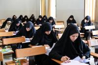 آزمون ورودی سطح ۳ حوزه خواهران آذربایجان شرقی برگزار شد