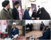 مراسم تجلیل از اساتید حوزه علمیه ریحانه النبی اهرم برگزار شد
