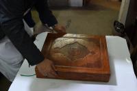 پایان نگارش قرآن روی صفحات حریر در افغانستان