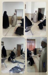 مدیر حوزه علمیه خواهران استان یزد از امتحانات خواهران طلبه بازدید کرد