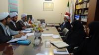 نشست مدیران حوزه علمیه خواهران استان گلستان و اداره کل اوقاف و امور خیریه