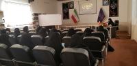 کارگاه پرده خوانی انقلاب ویژه خواهران مبلغه استان یزد برگزار شد