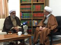 تاکید آیت الله العظمی سبحانی بر هم افزایی حوزه قم و مشهد