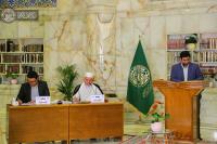 مسابقات بینالمللی تلویزیونی تلاوت در نجف + عکس