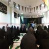 مراسم عزاداری اربعین سید و سالار شهیدان در مدرسه علمیه الزهرا گناوه برگزار شد