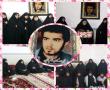 دیدار جمعی از کارکنان و طلاب بسیجی با مادر روحانی شهید قاسم گرگین