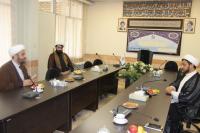 نشست رئیس عقیدتی سیاسی نیروی زمینی ارتش با مدیرکل اداره روابط عمومی حوزههای علمیه خواهران
