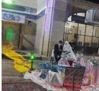 مراسم عقد زوج جوان طلبه در جوار آستان مقدس امامزاده شاه حسین(ع) ساوه