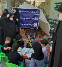 موکب «دلدادگان حسینی» از سوی مدرسه علمیه حضرت معصومه(س) رودبار برپاشد