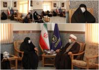 دیدار رئیس سازمان نشر آثار و ارزشهای مشارکت زنان در دفاع مقدس با مدیر حوزههای علمیه خواهران