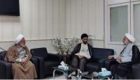 دیدار و گفتگوی مدیر حوزه علمیه خواهران استان تهران با امام جمعه شهرستان لواسان