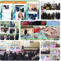 گذری بر برنامه های هفته عفـاف و حجاب در محفل بانوان زهرایی تا تلاش برای تحقق رسالت بانوان طلبهی هیدجی