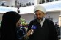 مصاحبه با حجت الاسلام والمسلمین آقای تهرانی افتتاحیه مدارس استان قم