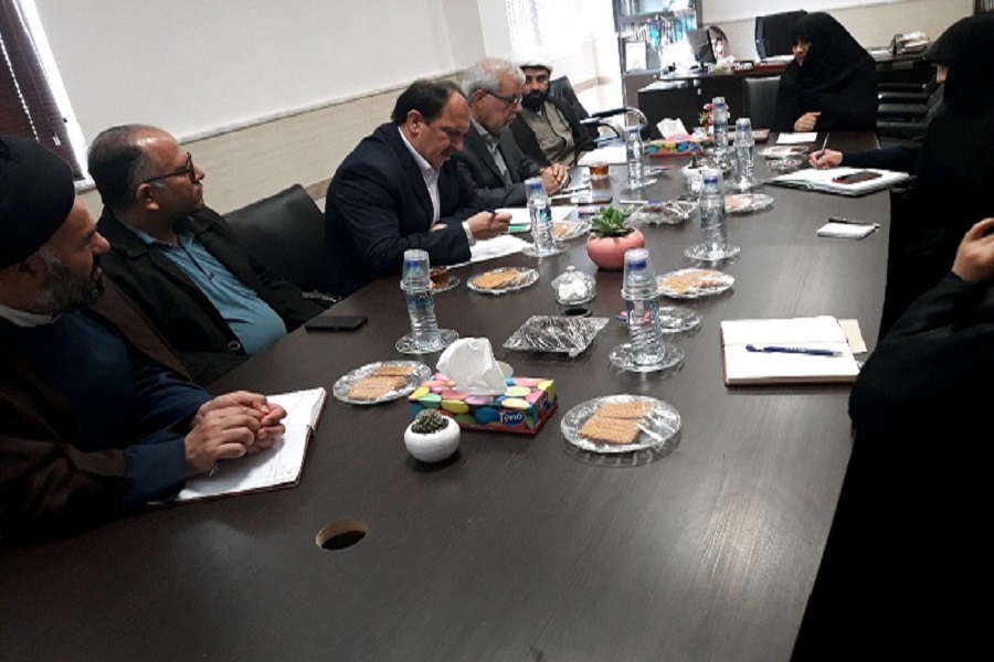 جلسه  هیات امنا مجمع خیرین جهت برنامه ریزی جشن  ازدواج همسفر تا بهشت 