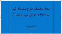 پاورپوینت ابعاد مختلف طرح معامله قرن