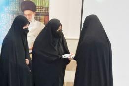 مراسم اختتامیه نمایشگاه مدرسه حضرت آمنه(س)