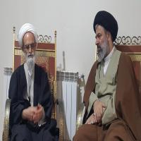 جلسه معاون امور حوزه ها با آیت الله بنابی