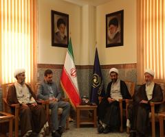 دیدار رییس دانشکده صدا و سیما با سرپرست حوزه‌های علمیه خواهران