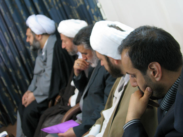 دیدار مسوولین مرکز مدیریت حوزه های علمیه خواهران با آقای دکتر لاریجانی