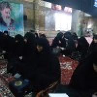 طلاب مدرسه الزهرا(س) قروه در مراسم ارتحال آيت الله طبسي واقع در مسجد جامع مورخ94/12/17حضور بهم رساندند