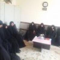 جلسه مدیریت حوزه علمیه حضرت فاطمه الزهرا(سلام الله علیها) بیجار سرکار خانم احمدزاده با کادر و اساتید مورخ95/7/17