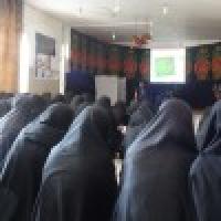 برگزاری نشست سیاسی با موضوع استکبار و استکبارستیزی در مدرسه فاطمه زهرا س ورزنه