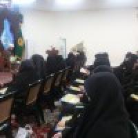 برگزاری کارگاه آموزشی در جوار بارگاه ملکوتی ثامن الحجج
