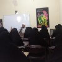 برگزاری نشست اخلاقی در مدرسه علمیه حضرت فاطمه س فلاورجان