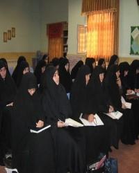 همدان نشست پژوهشی با عنوان تحریف های عاشورا مدرسه علمیه صدیقه کبری س