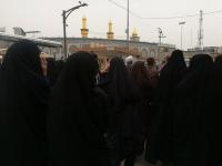 اعزام اساتید ُطلاب مدرسه علمیه خواهران کوثر ابرکوه به عتبات و عالیات 