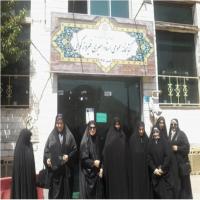 سمنان اردوی پژوهشی وبازدید از کتابخانه عمومی طلاب مدرسه فاطمیه سلام الله علیها مهدیشهر