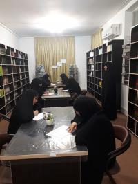 کرمانشاه- خبر مدارس – برگزاری مسابقه منبع شناسی در مدرسه علمیه امام حسین (علیه السلام)قصرشیرین