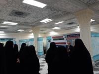 بازدید طلاب خوانسار از کتابخانه مرکزی آستان قدس رضوی