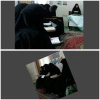 اردبیل برنامه مهارت آموزی کرسی در مدرسه ثامن الحجج علیه السلام پارس آباد