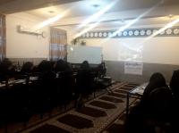 کرمان برگزاری کارگاه موضوع یابی و منبع یابی در مدرسه علمیه معصومیه فهرج