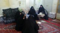 مسئولان مرکز تخصصی فقه واصول فاطمه‌الزهرا(س) اردکان با خانواده شهید مروتی دیدار کردند