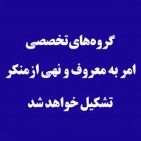 گروه­ های تخصصی امربه معروف و نهی ازمنکر تشکیل خواهد شد