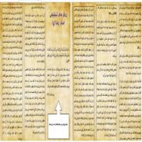 سمنان تهیه بروشور به مناسبت شهادت امام رضا علیه السلام در مدرسه فاطمه بنت اسد بسطام 