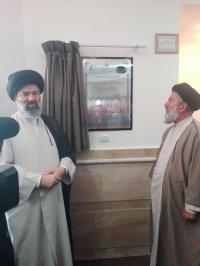 آیین افتتاح ومراسم بهره برداری موسسه آموزش عالی حوزوی فدک شهرستان همدان