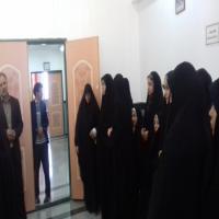 سمنان کارگاه آموزشی اصول نقد کتاب دردر دانشکده علوم قرآنی وشرکت مدرسه فاطمه بنت اسد بسطام در نشست