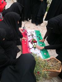 غبار روبی قبر شهید گمنام و ادای احترام به مقام شامخ شهدا  مناسبت هفته بسیج  برگزار شد.