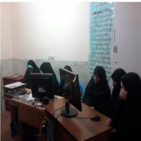 سمنان برگزاری کارگاه آشنایی با مهارت استفاده از نرم افزارهای تحقیقاتی در فاطمیه سلام الله علیها مهدیشهر