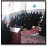 سمنان برگزاری نشست پژوهشی با عنوان تحلیلی بر بیانیه گام دوم » درمدرسه علمیه فاطمه بنت اسد (س)