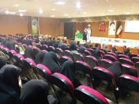 اردبیل شرکت اساتید و طلاب حوزه حضرت ولی عصر عجل الله تعالی فرجه الشریف گرمی در همایش وحدت و حوزه دانشگاه