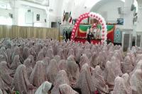 آیین جشن تکلیف دانش آموزان دختر آباده ای برگزار شد