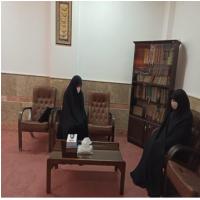 سمنان جلسه هم اندیشی معاونت پژوهش حوزه علمیه فاطمیه گرمسار ودبیر کانون پژوهشی