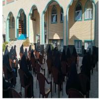 سمنان نشست به مناسبت هفته دفاع مقدس در مدرسه حضرت معصومه س