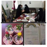 سمنان تجلیل مدرسه علمیه فاطمه بنت اسد از کتابداران بسطام